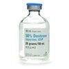 Dextrose 50 25 GramsVial SDV 50mL Vial
