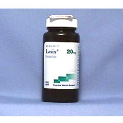 Lasix® (Furosemide), 20mg, 100 Tablets/Bottle