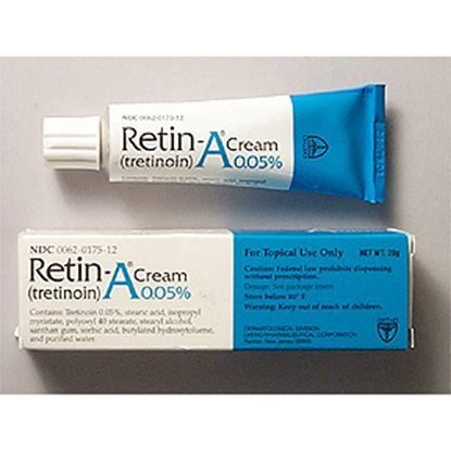 Retin-A®, (Tretinoin), 0.05%, Cream, 20gm Tube