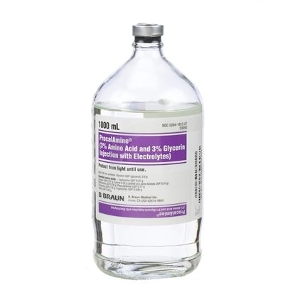 Amino Acid  3% Procalamine, Glass 1,000mL, 6/Case