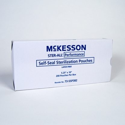 Sterilization, Pouch, 5 1/4" x 10", Self-Seal Closure, Ster-All™ Performance, 200/Box