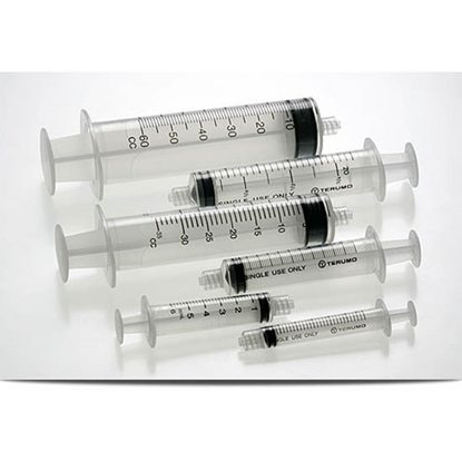 60cc Syringe, Eccentric Tip, LuerSlip, No Needle, Sterile,   25/Box