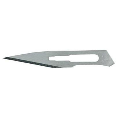Blade, Surgical #11, Surgical Grade, Carbon Steel, Sterile, 100/Box