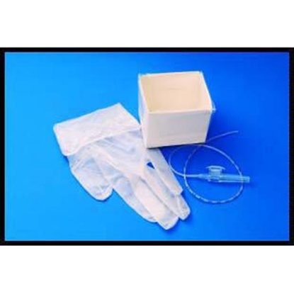 Catheter, Suction Kit, 14 French, w/glove and basin,  100/Case