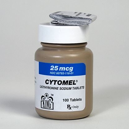 Cytomel®, 25mcg, 100 Tablets/Bottle