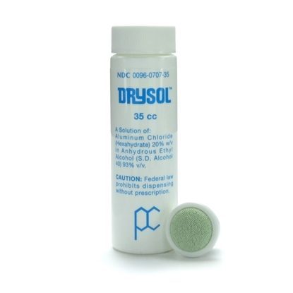 Drysol (Aluminum Chloride), Dabomatic 20%, Solution, 35mL Bottle