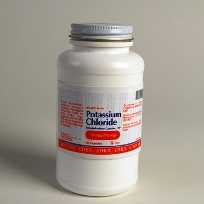 Potassium Chloride, 10mEq, 100 Capsules/Bottle