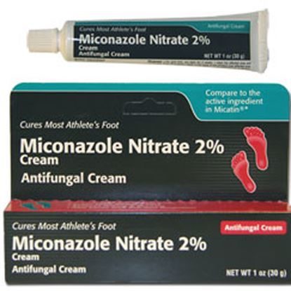 Miconazole Nitrate, 2%, Cream, 30Gram Tube