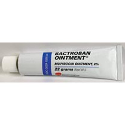 Bactroban Ointment®, (mupirocin ointment), 2%,  22gm/Gram Ointment, Tube