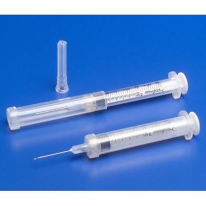 3cc Syringe, 23G x 1", Safety, Sterile, Monoject™, 50/Box