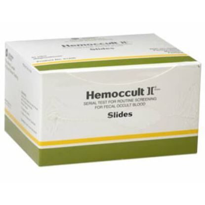 Hemoccult II® Rapid Diagnostic Test Kit, Triple Slides, 34 Hemoccult II® (test cards), two 15 mL bottles