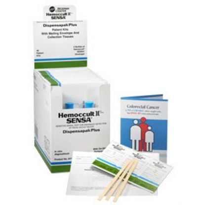 Hemoccult® SENSA® Dispensapak™ Plus, with Two 15mL Bottles of SENSA® Developer and 40 Patient Kits/Box