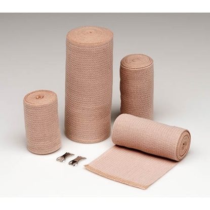 Bandage, Elastic, Cotton, Double Length Latex-Free, 6" x 10 yards, 6/case