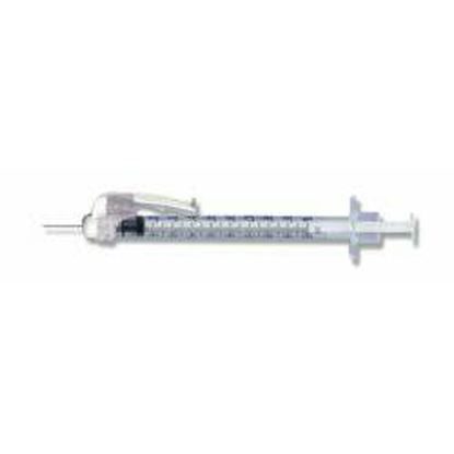 1cc Allergy Syringe, 26G x 3/8", Intradermal, Safety,   BD SafetyGlide™, 25/Box