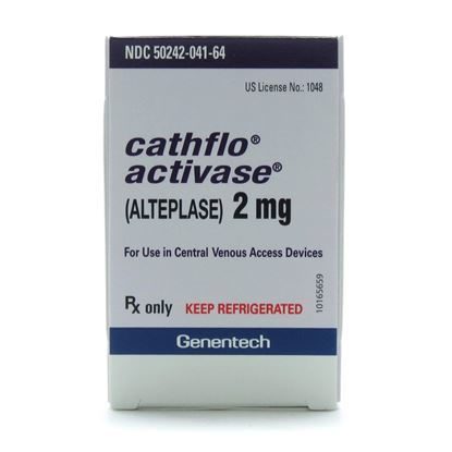 Cathflo® Activase® (Alteplase), Powder, 2mg/Vial, 2mL Vial