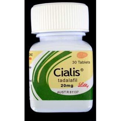 Cialis®, 20mg, 30 Tablets/Bottle