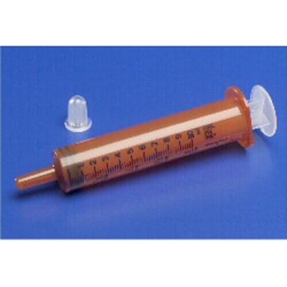 10cc Oral Medication Syringe, Clear, with cap, Non-Sterile, Monoject™, 100/Box