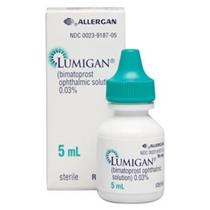 Lumigan®, (Bimatoprost Ophthalmic Solution), 0.01%, Solution, 2.5mL Bottle