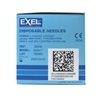 Needle 23G x  1 Disposable Regular Bevel Sterile Exel 100Box