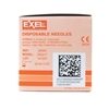 Needle 25G x  1 Disposable Regular Bevel Sterile Exel 100Box
