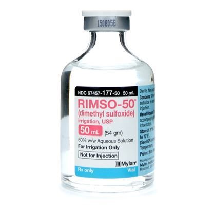 DMSO 50% (Rimso-50), Sterile, 50mL Bottle
