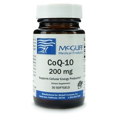 CoEnzyme Q-10, 200mg, 30 Softgel Capsules