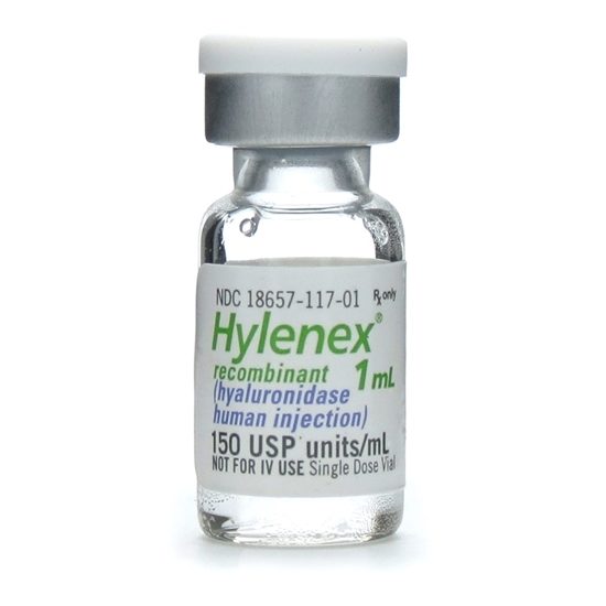 Hylenex  Hyaluronidase Human recombinant  150umL  SDV  4x1mL  Refrigerated