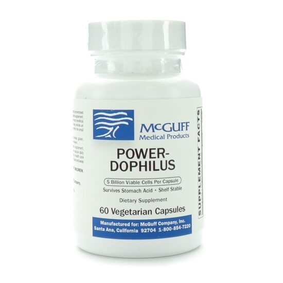 PowerDophilus 8 Strain  5 Billion wprobiotics  Capsules  60Bottle    NonPhysician price is higher