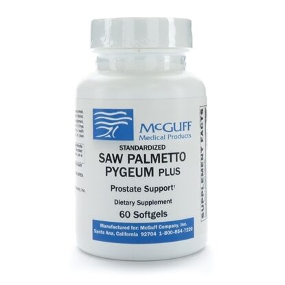 Prostate Support, Saw Palmetto and Pygeum Plus w/OptiZinc, Lycopene, 60 Softgels/Bottle