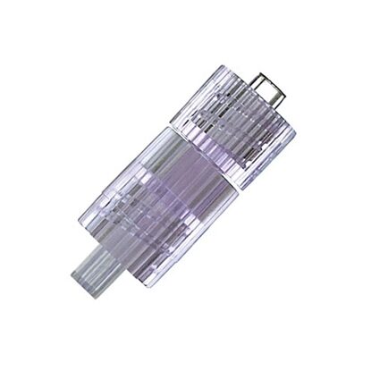 Adapter, Dual Male Luer-Lock, Fistula Needle Re-circulation Connector, 100/Case
