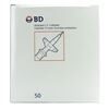 Catheter IV 22G x 1 Winged OSHA Sterile BD Insyte BD Autoguard BD Vialon 50Box