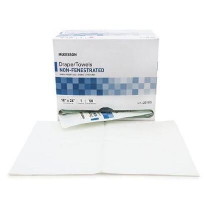 Procedure Drape Sheet, Sterile Field, Non-Fenestrated, 18 x 26",  50/Box