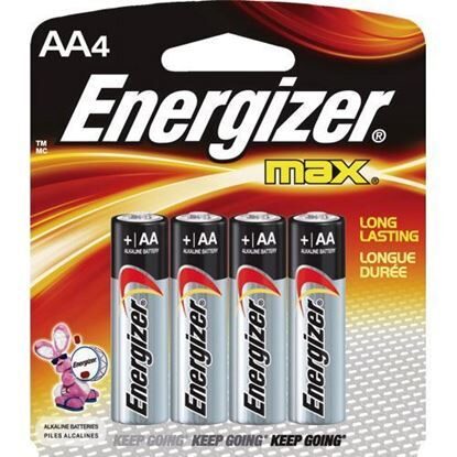 Battery, Energizer AA   4/Package