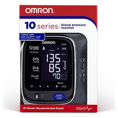 Sphygmomanometer, Digital, 10 Series, Auto-Inflate, Expandable Deluxe Cuff,  200 memory Each