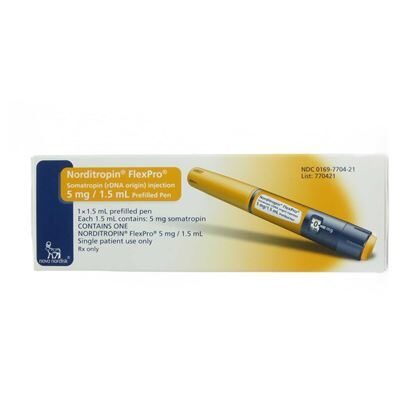 Norditropin FlexPro Pen, 5mg, MDV, Prefilled Pen, Non-Returnable  Pen
