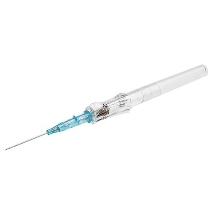 Catheter, IV, 22G x 1", Sterile, BD Insyte Autoguard™, w/Instaflash and  Blood Control, Vialon™, 50/Box