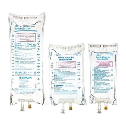 Sterile Water Bag, Excel®, No Latex, PVC or DEHP