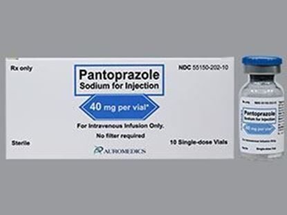 Pantoprozole Sodium IV, Powder, 40mg/Vial, SDV, 10 Vials/Tray