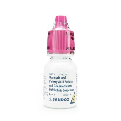 Neomycin/Poly-B/Dex, Ophthalmic Drops, 5mL Bottle
