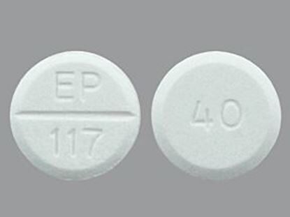 Furosemide, 40mg,  100 Tablets/Bottle