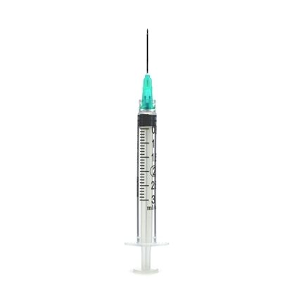 3cc Syringe, 21G x 1", Luer Lock, Exel®, 100/Box