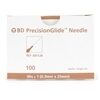 Needle 30G x  1 Disposable Regular Bevel Sterile BD PrecisionGlide 100Box