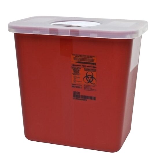 Sharps Collector   2 Gallon Rotor Lid Each