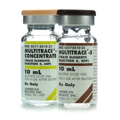 Multitrace® 5 (Trace Elements Injection 5, USP), MDV, 10mL Vial