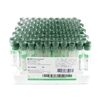 Blood Collection Tube Green with Heprin 16 x 100mm 10mL Glass Vacutainer 100Package