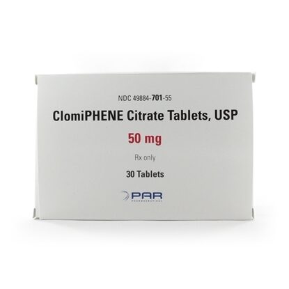 Clomiphene, 50mg, 30 Tablets/Bottle