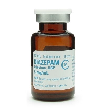Diazepam [C-IV], 5mg/mL, MDV, 10mL, Each