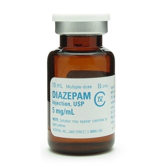 Diazepam CIV 5mgmL MDV 10mL   Each  NonReturnable