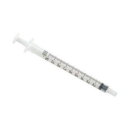 1cc Tuberculin Syringe, Luer Slip, No Needle, Sterile, 200/Box