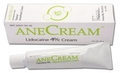 Anecream (Lidocaine) 4%, Cream, 30gm Tube
